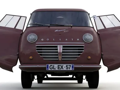 GOLIATH EXPRESS 1100 PICKUP 1957 3D model