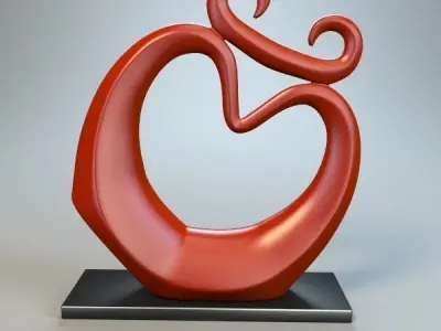 Abstract Figure 3D model 14