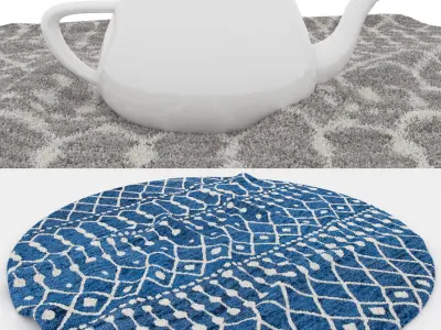Rugs No 401 Low-poly 3D model