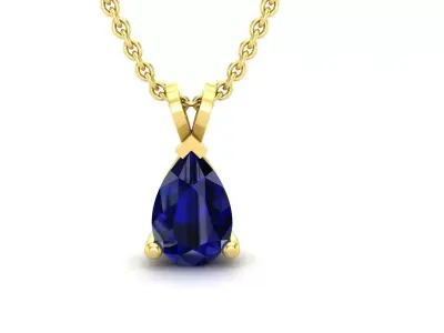 AV 517 Water Drops Shaped Pendant 3D print model
