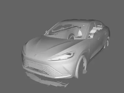 2019 ARCFOX ALPHA S 3D SCANNED MODEL 3D model