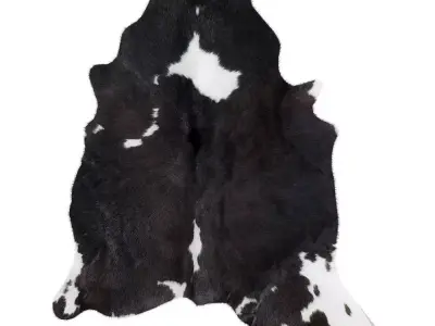 Animal skin rug 07 3D model