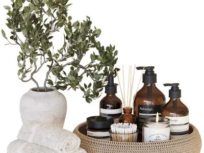 Bathroom Accessories-05 3D model