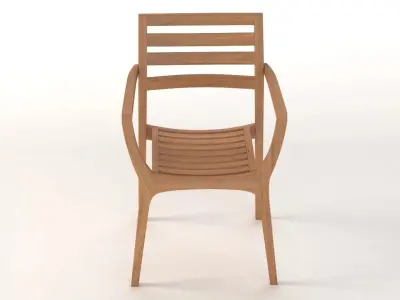Danish Stacking Chair 3D model