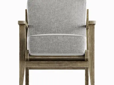 Mercer Accent Chair 3D model