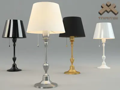 Generic Table Lamp 3D model