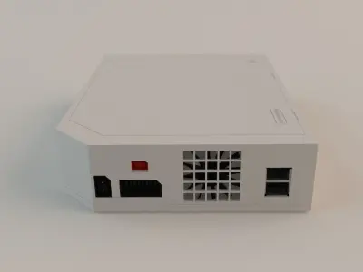 Nintendo Wii 3D model
