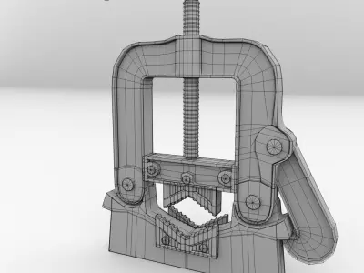 Vise v2 3D model