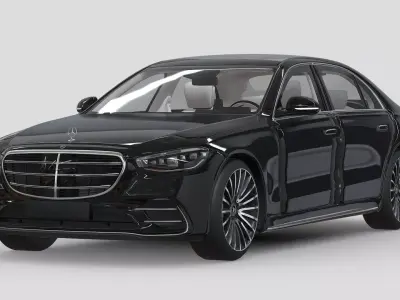 Mercedes S-Class S 500 3D model