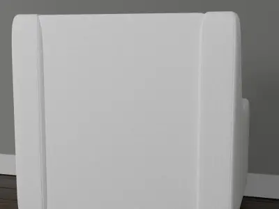 Gray Arm Chair 3D model