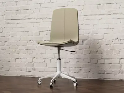 Office Chair Low-poly 3D model
