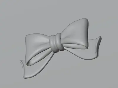 Bow decoration 3D model
