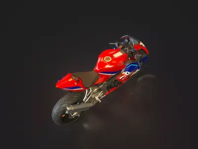 Base model Honda CBR 1000RR R 2024 3D model