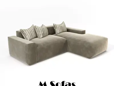 Zeus Corner Sofa  3D model
