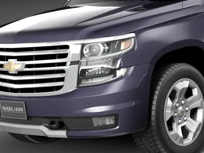 Chevrolet Tahoe Z71 2015 3D model