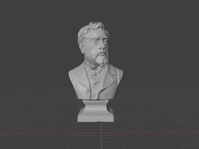 Gustave Eiffel 3D print model
