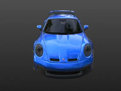 porsche 911 GT3 3D model purchase