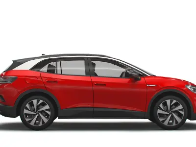 Volkswagen ID4 1st 2021 3D model