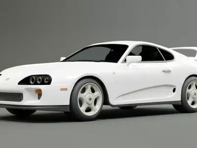 TOYOTA SUPRA MK4 3D 3D model