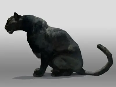 Black Panther 3D model