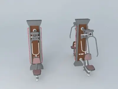 Weight machine Free 3D model