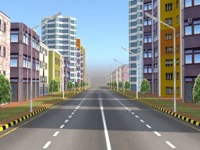Assault Racing Track Challenge 3D Model 2025 3D model