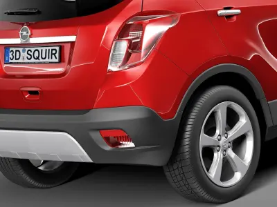 Opel Mokka 2013 3D model