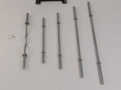 Barbells Pack with Holder - Low Poly Low-poly 3D model