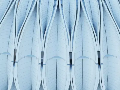 Baseball stadium 07 3D model