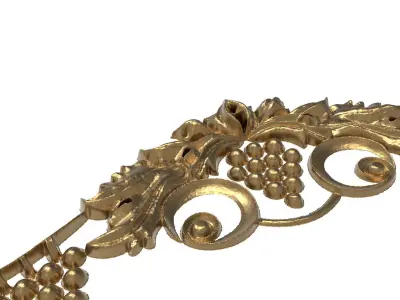 decorative pattern ready for 3D printing 3D model 13