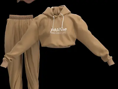 3D hoodie  3D pant  3D cap  3D model