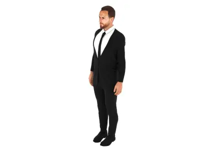 Jan Oblak Low-poly 3D model