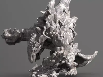 Dragon ogre  3D model