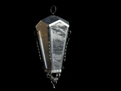 lamp lanterns 1 of the 3 Free low-poly 3D model