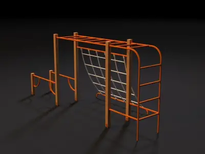 Sports complex 11 3D model