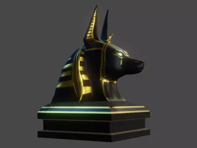 Anubis 3D model