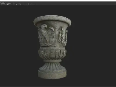 Germania - Reich Adler Eagle Berlin Vase 3D model