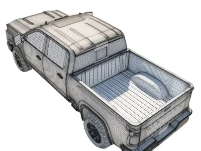 020 Chevrolet Silverado 2500 Hd 3D model