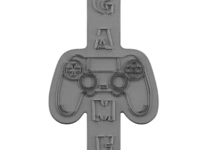 Game Neon Sign 3D model