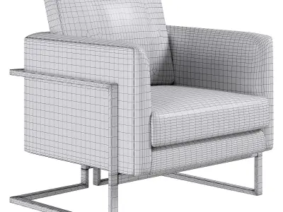 Carina Armchair by Elve Luxury 3D model