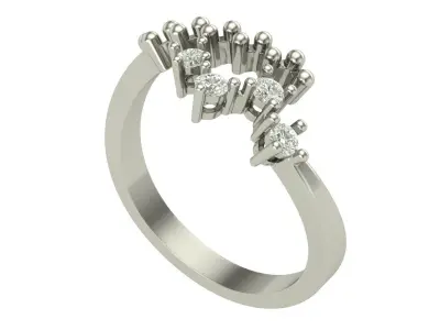 Open Ended Ring 3D print model