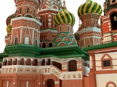 Saint Basils Cathedral 3D model