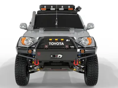 Toyota 4runner 2005 Overlading Proline Accesories 3D model