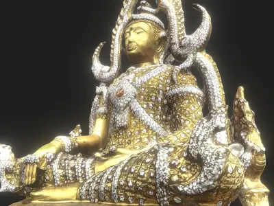 3D Buddha 23 3D model