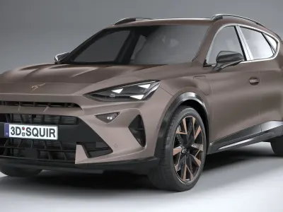 Cupra Formentor 2025 3D model