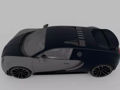 Bugatti Veyron Super Sport 3D model