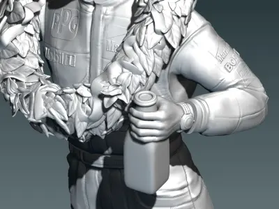 Emerson Fittipaldi Legend 3D print model