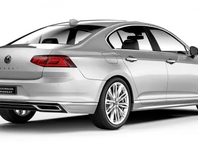 Volkswagen Passat B8 FL 2020 3D model