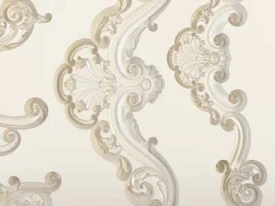 Silicone mold 3D print model