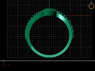 Women Ring STL Womens Ring 3d models 3D print model 3D print model 4